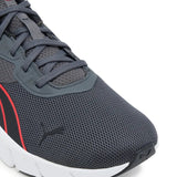 Puma Mens Flexfocus Lite Modern Sneakers In Dusky Grey/Red/Black