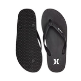Hurley Mens Icon Solid Sandals Black