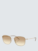 Giorgio Armani Unisex Sunglasses In Matte Gold