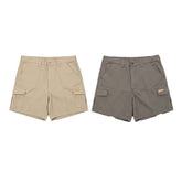 Sterling Mens Shorts Twinpack In Beige & Khaki