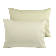 Egyptian Cotton T400 Standard Pillow Cases In Cream