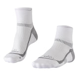 Falke Mens Stride Anklet Socks In White