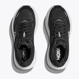Hoka Mens Bhondi 9 Sneakers In Black/White