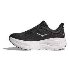 Hoka Mens Bondi 9 Shoes In Black/White