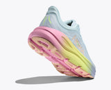 Hoka Womens Bondi 9 Shoes In Glimmering Blue/Overcast