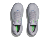 Hoka Mens Clifton 10 Shoes Aynn Ash Grey/Neon Green