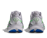 Hoka Mens Clifton 10 Shoes Aynn Ash Grey/Neon Green