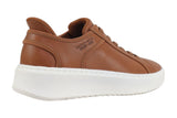 Skechers Mens Court Break Shoes In Cognac
