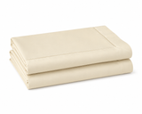 Egyptian Cotton Continental Pillowcase Pair In Cream