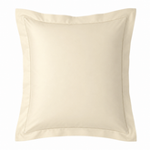 Egyptian Cotton Continental Pillowcase Pair In Cream