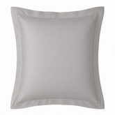 Egyptian Cotton Continental Pillowcase Pair In Silver