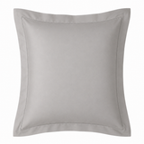 Egyptian Cotton Continental Pillowcase Pair In Silver