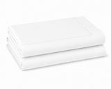 Egyptian Cotton Continental Pillowcase Pair In White