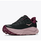 Hoka Womens Challenger 8 Sneakers In Black/Pink Opal