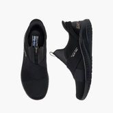 Skechers Womens Bobs Squad Chaos Shoes In Black