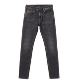 Diesel Mens Sleenker Jeans In Black