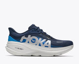 Hoka Mens Clifton Pro Wide Shoes In Varsity Navy/Soft Cobalt