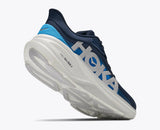 Hoka Mens Clifton Pro Wide Shoes In Varsity Navy/Soft Cobalt