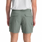 Jeep Mens Fixed Waistband Mountain Shorts In Green