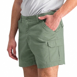 Jeep Mens Fixed Waistband Mountain Shorts In Green