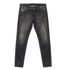 Diesel Mens M-1979 Sleenker Jeans In Black