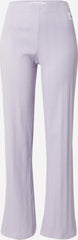 Calvin Klein Women's Badge Rib Straight Pants Lavender