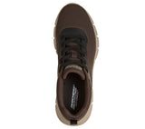 Skechers Mens Bobs B Flex Shoes In Chocolate