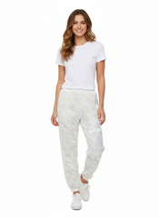 Sissy boy Womens Lace Pants In Off White