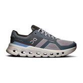 On Mens Cloudrunner 2 Alloy/Chambray Running Shoes
