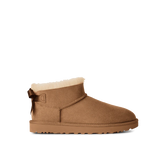 UGG Womens Ultra Nini Bailey Bow Slipppers In Chestnut
