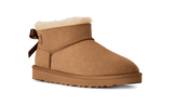 UGG Womens Ultra Nini Bailey Bow Slipppers In Chestnut