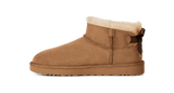UGG Womens Ultra Nini Bailey Bow Slipppers In Chestnut
