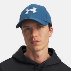 Under Armour Mens Blitzing Stretch Cap In Blue