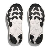 Hoka Mens Clifton 10 Wide Shoes Black And White