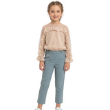 Miss Pallone Girls 2 Piece Set In Cream
