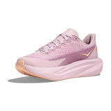 Hoka Womens Mach 7 Shoes Lilac Cream / Tangerine Glow