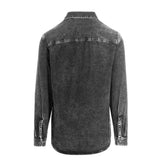 Diesel Mens 02 Shirt In Charcoal