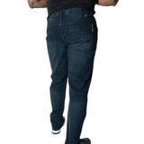 Soviet Mens McKeniie Straight Leg Jeans In Blue Black