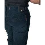 Soviet Mens McKeniie Straight Leg Jeans In Blue Black