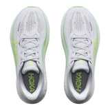 Hoka Womens Clifton Pro Shoes In Cosmic Grey/Neon Yuzu