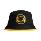 Kappa Kaizer Chiefs Unisex Kash Twill Bucket Hat In Black