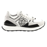 Roberto Cavalli Mens Suede Shoes in Snow
