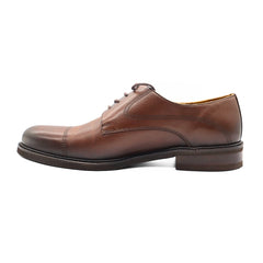 Zerga Ganja Leather Shoe Brown