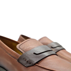 Zerga William Leather Shoe Tan