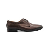 Zerga 3-Lace Leather Shoe Brown