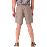 Jeep Mens Waistband Cargo Shorts In Bark