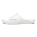Crocs Unisex Baya Slide Sandals In White