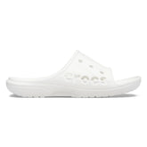 Crocs Unisex Baya Slide Sandals In White
