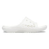 Crocs Unisex Baya Slide Sandals In White