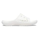 Crocs Unisex Baya Slide Sandals In White